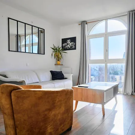 Bright Apartment In Hypercenter With Parking Tourcoing Exterior photo